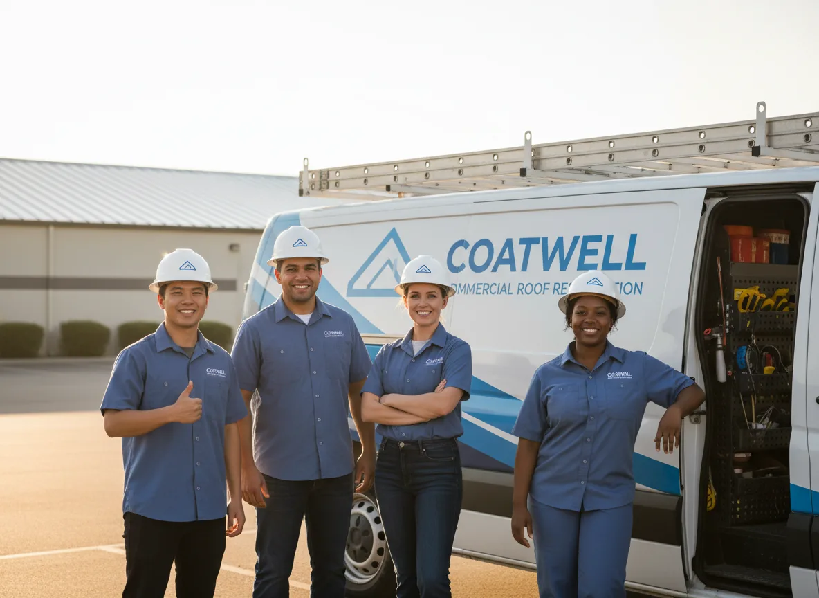 Commercial roof coating company in Deloit, IA